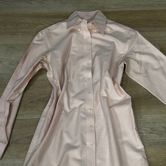 Brooks Brothers Women's 1818 long sleeve Shirt Dress - very nice with boots. - Picture 7 of 7
